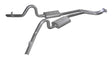 Pypes cat-back exhaust system fits 1978-1988 Chevy El Camino 2.5 inch split rear exit dual exit 304 stainless steel mandrel bent SGG50R