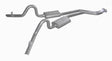 Pypes cat-back exhaust system fits 1978-1988 Chevy El Camino 2.5 inch split rear exit dual exit 304 stainless steel mandrel bent SGG50T