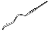 Pypes cat-back exhaust system fits 2007-2018 Jeep Wrangler 2.5 inch single exit 304 stainless steel mandrel bent SJJ21R