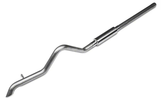 Pypes cat-back exhaust system fits 2007-2018 Jeep Wrangler 2.5 inch single exit 304 stainless steel mandrel bent SJJ21R