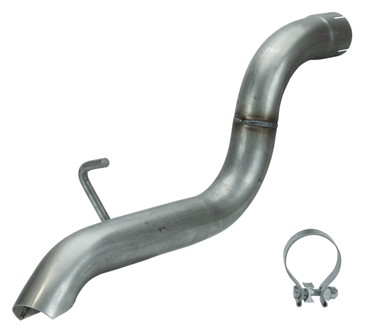 Pypes axle-back exhaust system fits 2018-2024 Jeep Wrangler 2 inch 304 stainless steel mandrel bent SJJ40