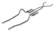 Pypes Violator exhaust system fits 1967-1973 A-Body 2.5 inch dual exit 304 stainless steel mandrel bent SMA910E