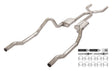 Pypes crossmember-back exhaust system 3 inch split rear exit dual exit 304 stainless steel mandrel bent SMB13R