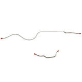 1957 Ford Thunderbird Complete Brake Line Kit Power Brakes Steel 7 Pieces SCK5702OM