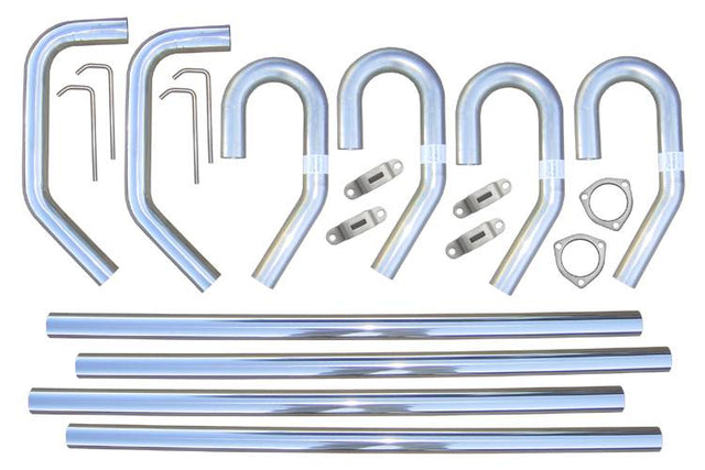 Pypes performance exhaust system 2.5 inch 304 stainless steel mandrel bent PVM4590