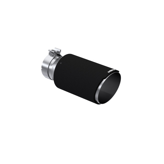 MBRP exhaust tip 4 inch T304 stainless steel carbon fiber tip