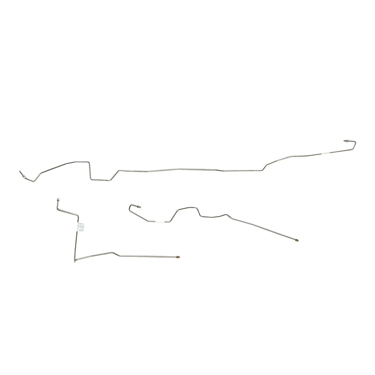 2003-2007 Chevrolet Express 2500 Intermediate Brake Line Kit 135" WB Stainless TIN0306SS