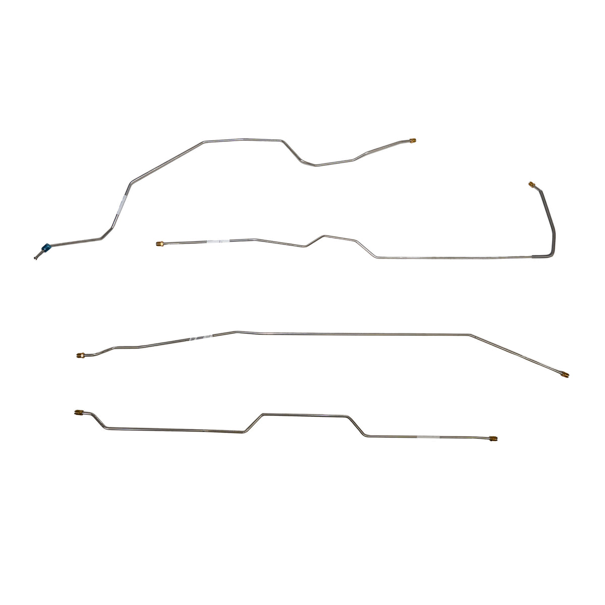 Brake Line for 1973-1979 Chevy, C-10, Single Cab, , Intermediate Lines; short bed stainless steel