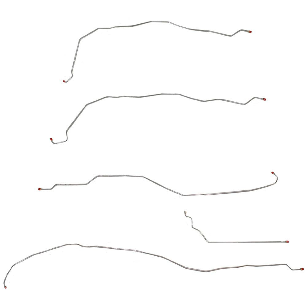 2001-07 Chevrolet Silverado 2500 HD Complete Brake Line Kit Ext Cab Short Bed 6.0L V8 CBK0106SS