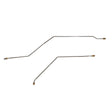 Brake Line for 2011 GMC Sierra 2500 HD 6.0L , Rear Axle Lines; 4WD stainless steel