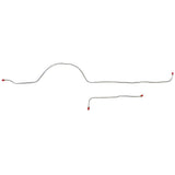 1951-1952 Chevrolet 3100 Complete Brake Line Kit Long Bed Stainless TCK5102SS