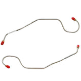 1970-1973 Chevrolet Corvette Complete Brake Line Kit Rear Disc Steel VCK7001OM