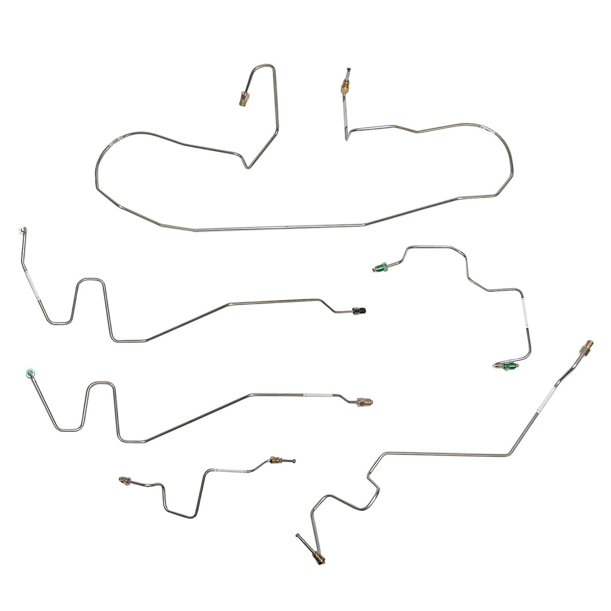 2003-2005 Dodge Ram 3500 Complete Brake Line Kit Quad Cab Long Bed 4x4 CBK0692SS