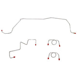 2002-2005 Dodge Neon Complete Brake Line Kit ABS Stainless CBK0090SS