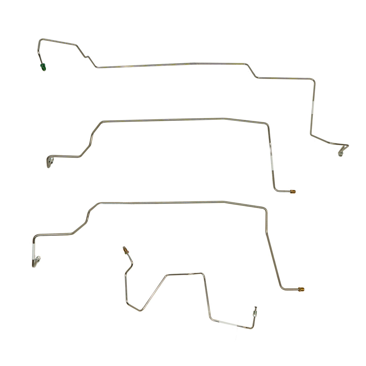 2009-2013 Dodge Journey Front Brake Line Kit Steel WKT1101OM