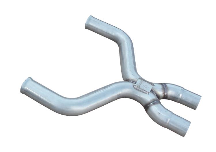 Pypes X-pipe exhaust system fits 2011-2014 Ford Mustang 3 inch 304 stainless steel mandrel bent XFM45