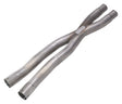 Pypes X-pipe exhaust system fits 2015-2024 Ford Mustang 2.5 inch 304 stainless steel mandrel bent XFM78