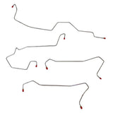 2005-2007 Saturn Ion Front Brake Line Kit No ABS Steel XKT0404OM