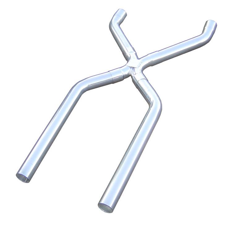 Exhaust X-Pipe Kit Intermediate Pipe 3 in Crossover Hardware Incl