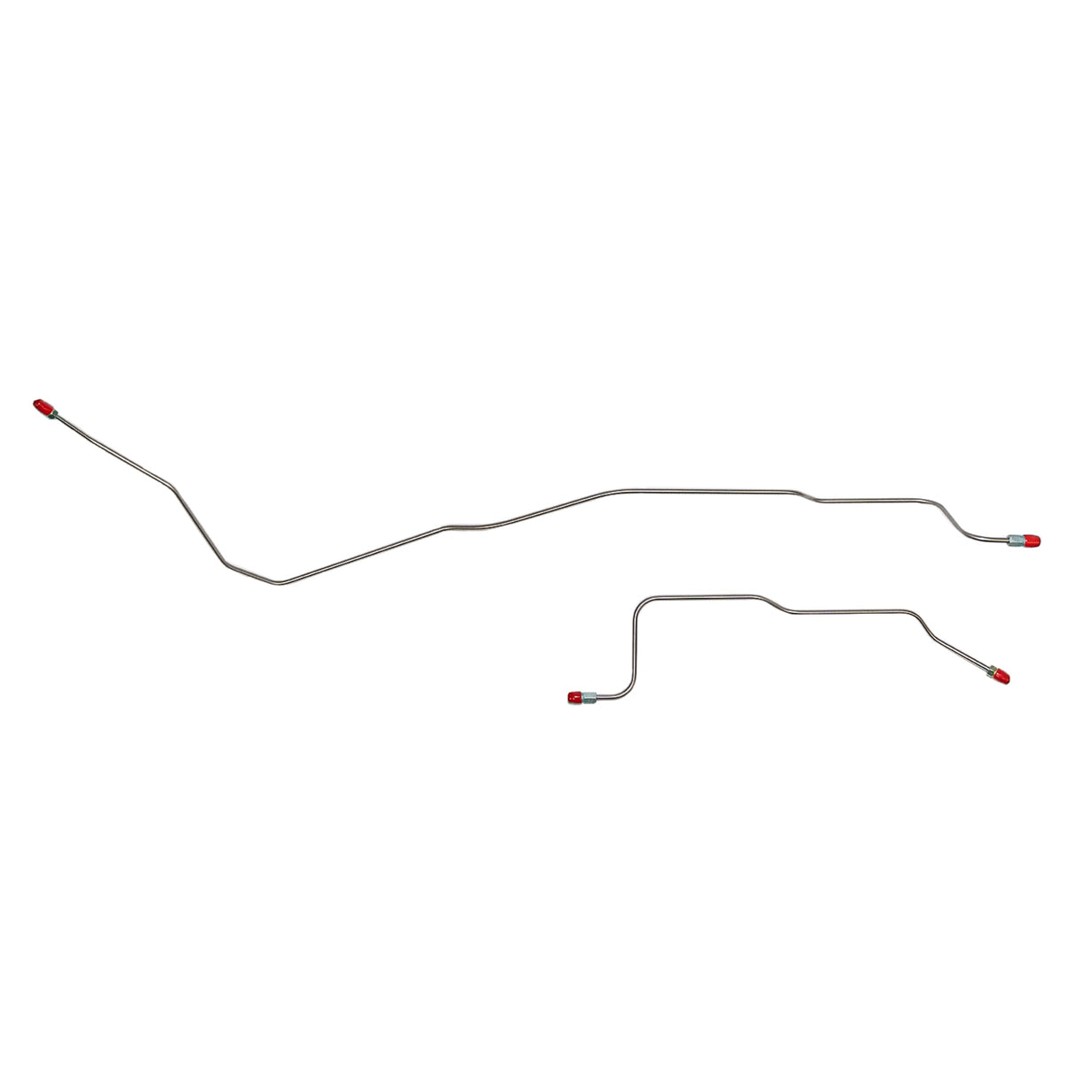1968-1969 Plymouth Barracuda Complete Brake Line Kit Power Brakes CBK0584SS