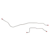 1968-1969 Plymouth Barracuda Complete Brake Line Kit Power Brakes CBK0584SS