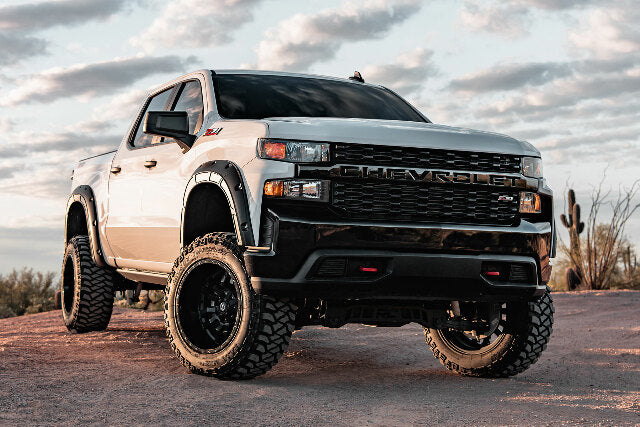 Fits Chevy Silverado 1500(19-24) Fender Flares Defender G7C Red Hot A-C12211-G7C