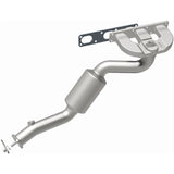 Catalytic Converter with Integrated Exhaust Manifold for HM Grade Federal / EPA Compliant Direct-Fit Manifold Catalytic