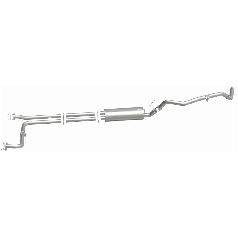 Fits 2004-2015 Nissan TITAN Direct-Fit Replacement Exhaust System 106-0742 aluminized steel