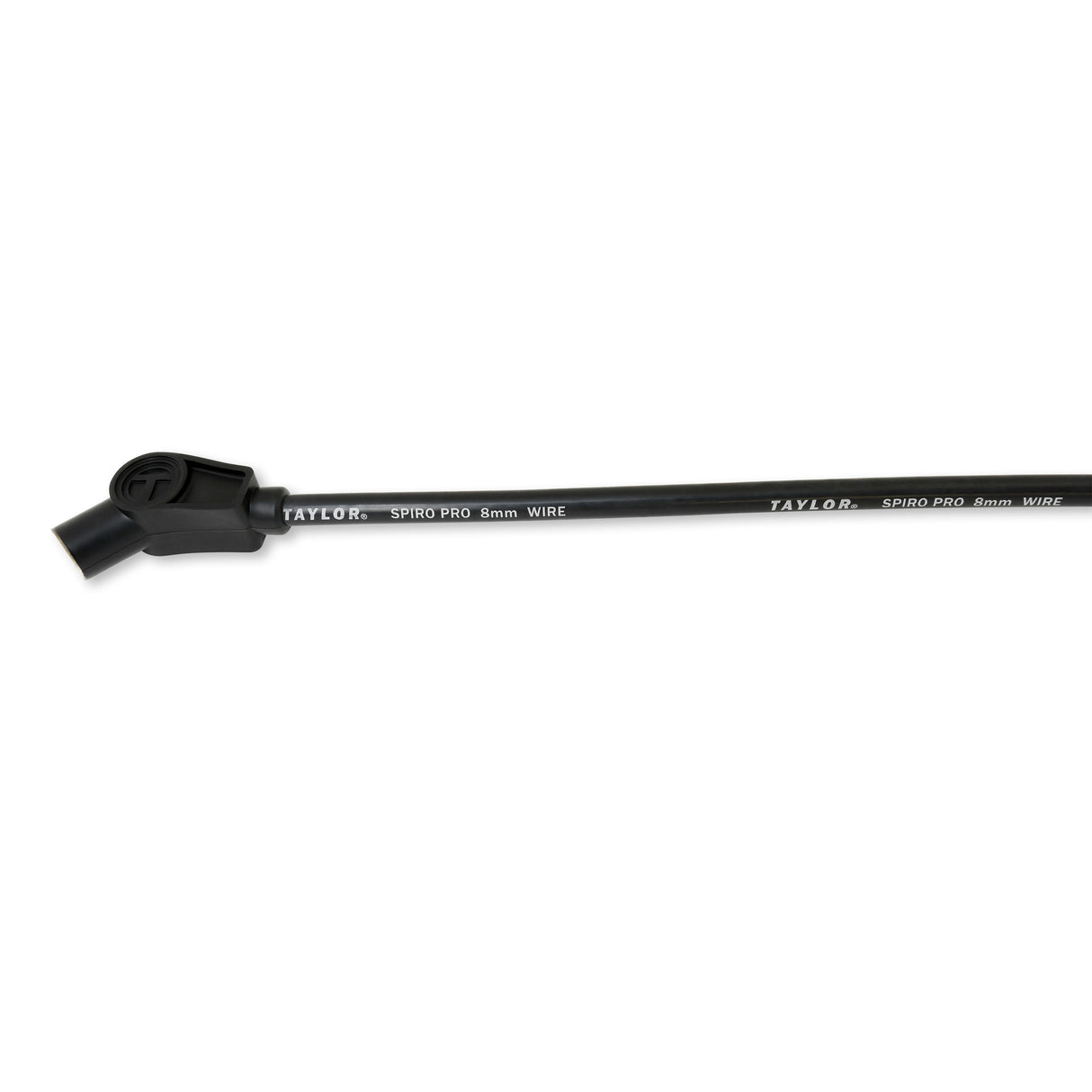 Spark Plug Wire Set Universal 8mm Silicone Spiro Pro 350 ohm/ft Black 76032