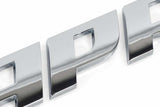 Fits 1985-2024 911 Porsche Badge - Polished Silver for Audi and VW