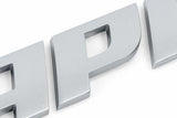 Fits 1985-2024 911 Porsche Badge - Matte Silver for Audi and VW