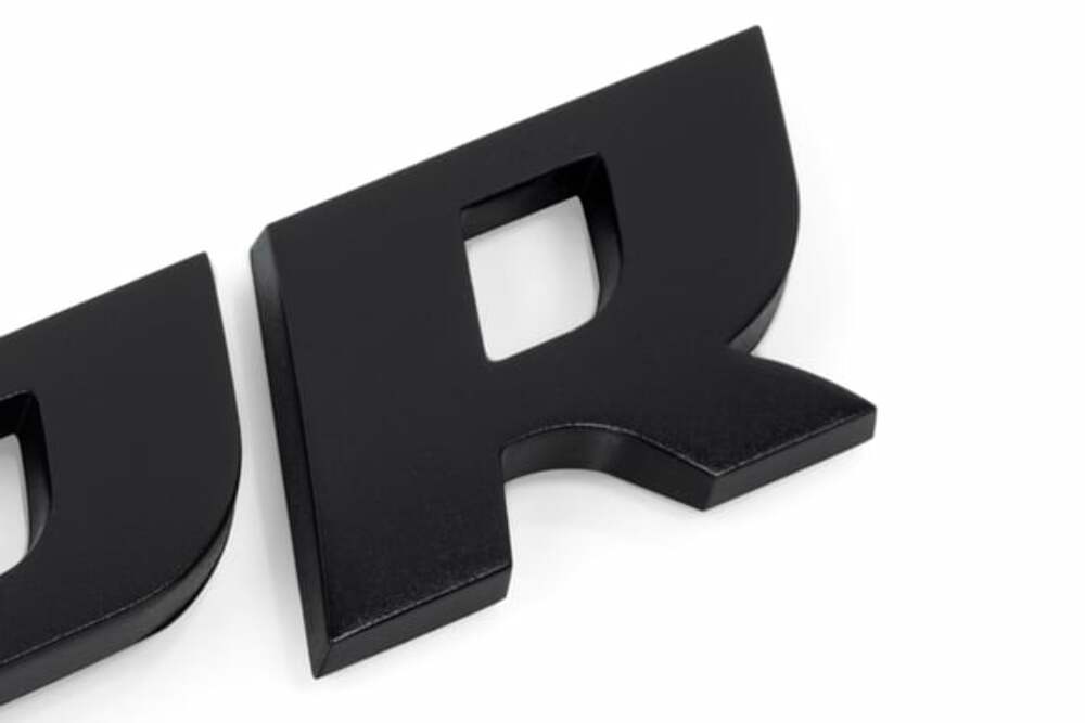 Fits 1985-2024 911 Porsche Badge - Satin Black for Audi and VW