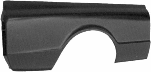 1967-1972 Chevrolet C10 Pickup; Bedside Fleet Custom - Short - Rh steel