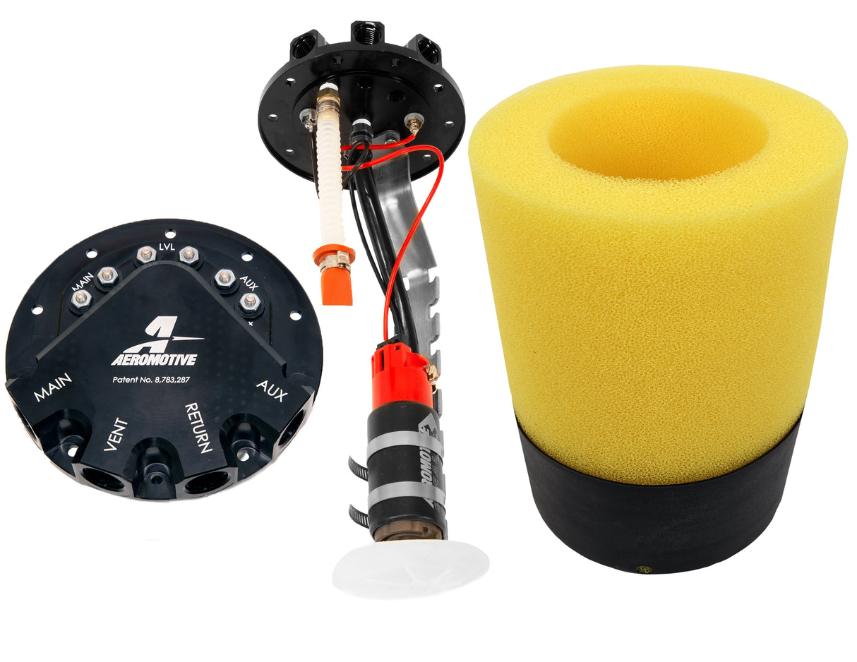 Electric Fuel Pump High Flow EFI Performance Vehicle Specific Fit Aeromotive 18312-BGPL