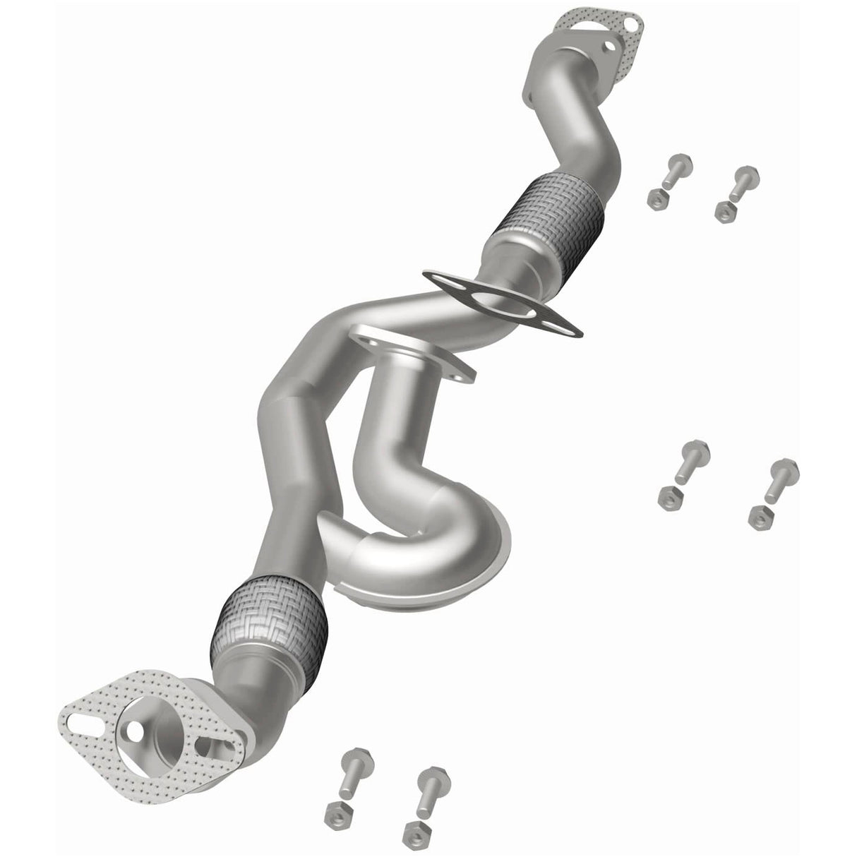 2009-2010 Kia Sportage Direct-Fit Front Pipe Kit 107-0221 steel