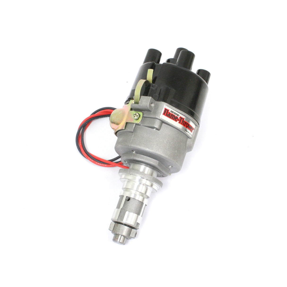 PerTronix distributor cap 4 cylinder black D174128