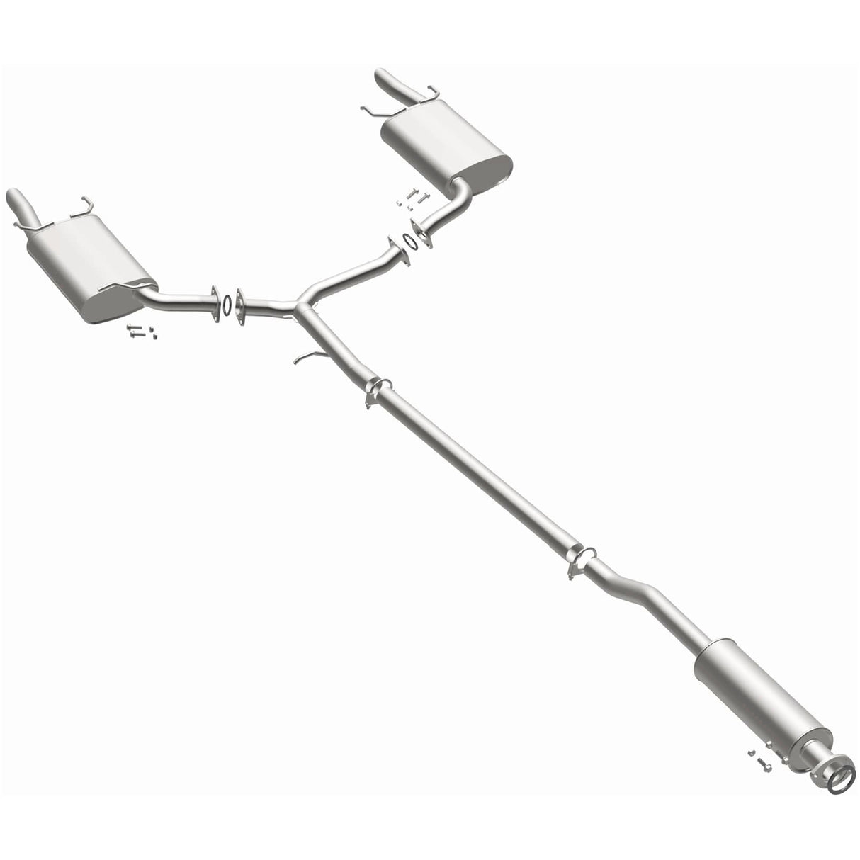 Fits 2005-2012 Toyota Avalon 3.5L Direct-Fit Replacement Exhaust System aluminized steel