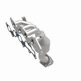 Catalytic Converter with Integrated Exhaust Manifold for HM Grade Federal / EPA Compliant Direct-Fit Manifold Catalytic