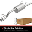 1992-2000 Honda Civic Direct-Fit Muffler Kit 108-0059 aluminized steel