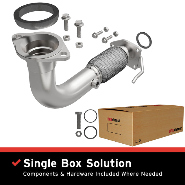 2004-2008 Acura TSX Direct-Fit Front Pipe Kit 107-0051 stainless steel