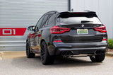 Free Flow Axle-Back Exhaust for 2020-2025 BMW X3M/X4M D660-0086-BLK BMW performance