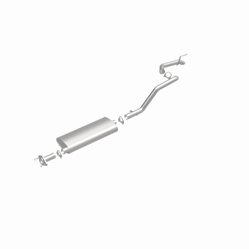 Fits 2005-2010 Jeep Direct-Fit Replacement Exhaust System 106-0014 aluminized steel