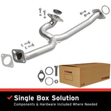 2007-2012 Lincoln MKZ Direct-Fit Front Pipe Kit 107-0217 stainless steel