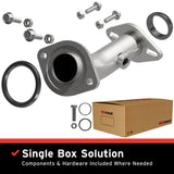 1998-2000 Toyota RAV4 Direct-Fit Front Pipe Kit 107-0157 stainless steel