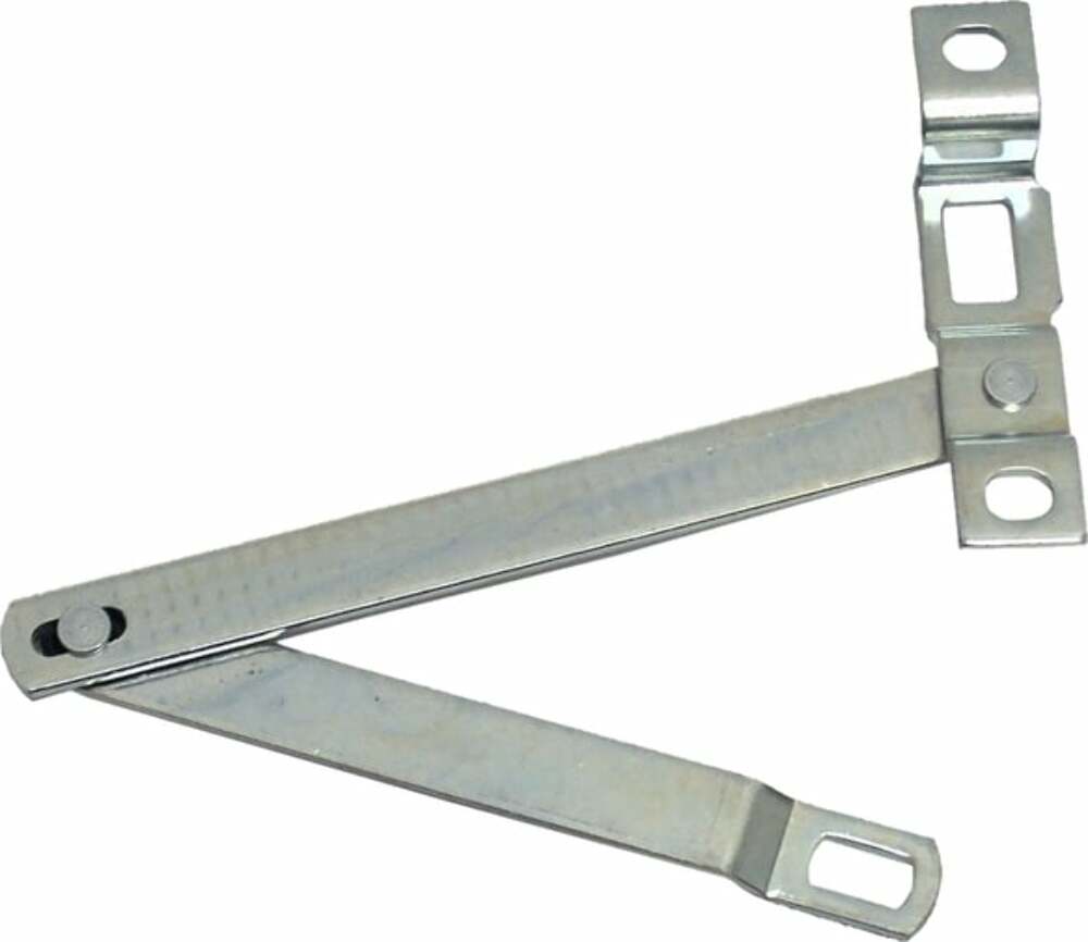1967-1972 Chevrolet Trucks; Tailgate Link-Fleetside-Left-Zinc-Each A6454-67