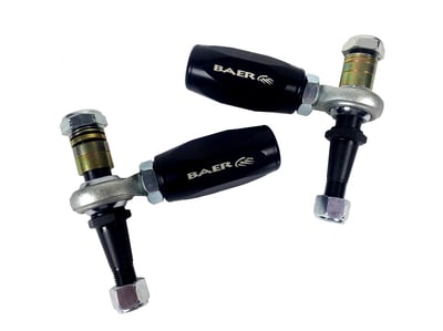 Tracker Adjustable Front Tie Rods Bump Steer Kit for 2014 GM Y-Body 3301021