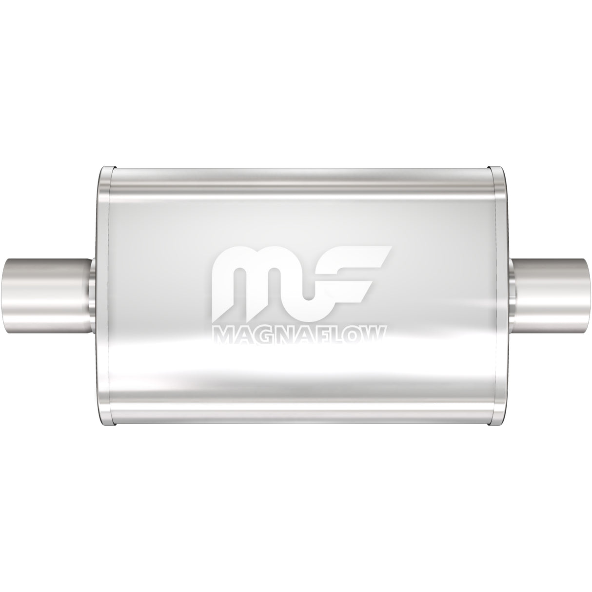 Exhaust Muffler for 3.5 X 7in. Oval Straight-Through Performance Exhaust Muffler MagnaFlow 11113