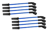 Spark Plug Wire Set Universal 8.2mm Silicone Thundervolt 40 ohm/ft Blue 82605