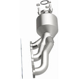 Catalytic Converter with Integrated Exhaust Manifold for HM Grade Federal / EPA Compliant Direct-Fit Manifold Catalytic