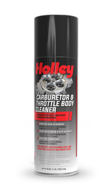 Holley Carburetor & Throttle Body Cleaner Spray, 18oz Can 120-HLYCC-18 black